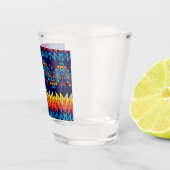 Tribaal ontwerp abstract ontwerp shot glas (Rechts)