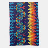 Tribaal ontwerp abstract ontwerp theedoek (Verticaal)