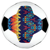 Tribaal ontwerp abstract ontwerp voetbal (Gedraaid)