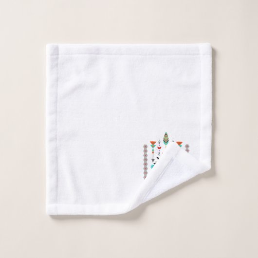 Tribaal ontwerp bad handdoek (Wasdoekje)