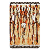 Tribaal ontwerp magneet (Verticaal)