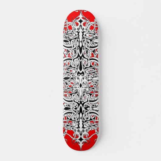 Tribaal ontwerp voor zwart en wit imperium persoonlijk skateboard (Voorkant)