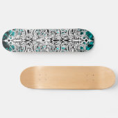 Tribaal ontwerp voor zwart en wit imperium skateboard (Horizontaal)