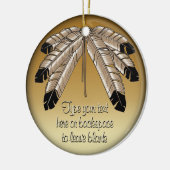 Tribaal Ornament personaliseer Eerste Naties keepo (Links)