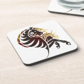 Tribaal paard bier onderzetter (Linkerzijde)