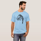 Tribaal paard t-shirt (Voorkant volledig)