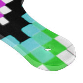 Tribaal Paars glas snijdsel Snijplank (Hoek)