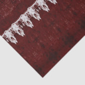  Tribaal Patroon Bourgondië Red Bull Koe schedel Tissuepapier (Detail)