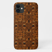 Tribaal patroon in goud Case-Mate iPhone case (Achterkant)