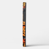 Tribaal patroon van Waterverf bij Oerwouden Case-Mate iPhone Case (Achterkant / Links)