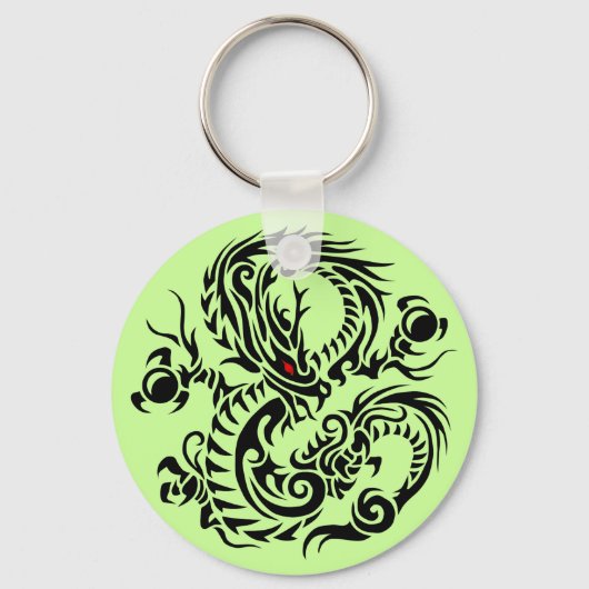 tribaal ryuu 4 sleutelhanger (Voorkant)