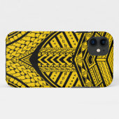 Tribaal Samoaans tattoo in symmetrie Case-Mate iPhone Case (Achterkant (horizontaal))