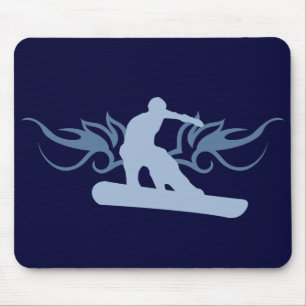 tribaal snowboarden. muismat