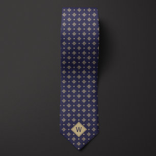 Tribaal Tattoo monogram Stropdas