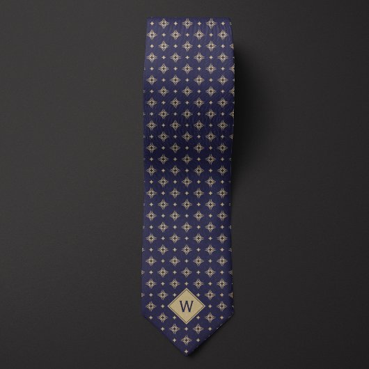 Tribaal Tattoo monogram Stropdas