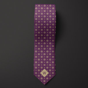 Tribaal Tattoo monogram Stropdas