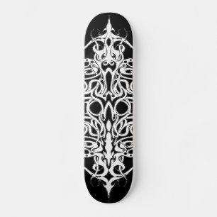 Tribaal Tattoo zwart-wit Skateboard