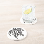 Tribaal Zee Turtle Onderzetter (Zijkant)