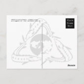 Tribal1 Briefkaart (Achterkant)