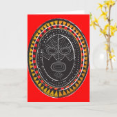 Tribal3 Kaart (Gele Bloem)