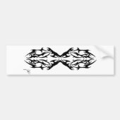 Tribal 1 bumpersticker (Voorkant)