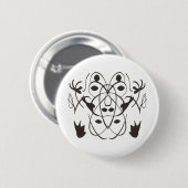 Tribal 2 ronde button 5,7 cm (Voorkant /achterkant)