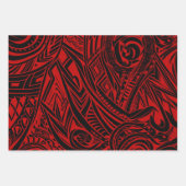 Tribal Abstract Pattern Collectie Inpakpapier Vel (Voorkant 2)