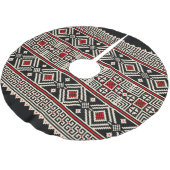 Tribal Abstract Pattern Kerstboom Rok (Gekanteld)