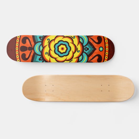 Tribal Abstract Persoonlijk Skateboard (Horizontaal)