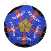 Tribal African Design: Hakuna Matata Dartbord (Voorkant)