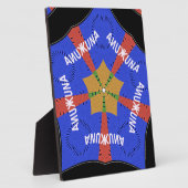 Tribal African Design: Hakuna Matata Fotoplaat (Zijkant)