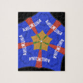 Tribal African Design: Hakuna Matata Legpuzzel (Verticaal)