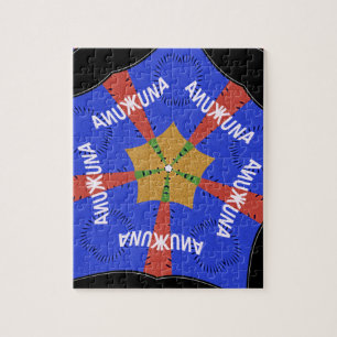 Tribal African Design: Hakuna Matata Legpuzzel