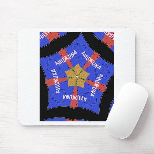 Tribal African Design: Hakuna Matata Muismat (Met muis)