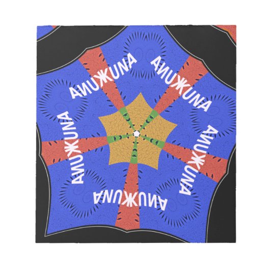 Tribal African Design: Hakuna Matata Notitieblok (Voorkant)