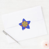 Tribal African Design: Hakuna Matata Ster Sticker (Envelop)