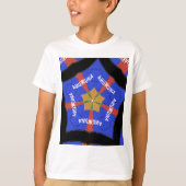 Tribal African Design: Hakuna Matata T-shirt (Voorkant)