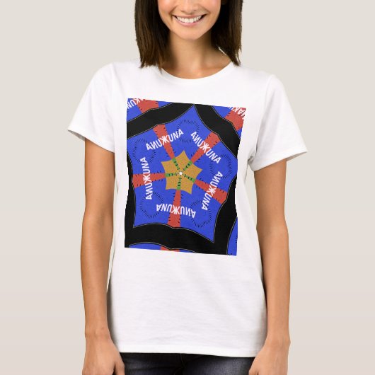 Tribal African Design: Hakuna Matata T-shirt (Voorkant)