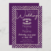 Tribal African Eggplant Kaart (Voorkant / Achterkant)