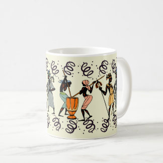 Tribal African Mannen: Etnische sport Koffiemok