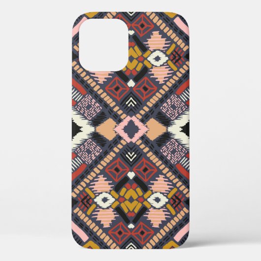 Tribal Afrikaanse Chevron Aztec Patroon Case-Mate iPhone Case (Achterkant)