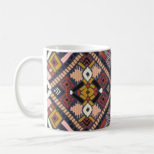 Tribal Afrikaanse Chevron Aztec Patroon Koffiemok