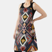 Tribal Afrikaanse Chevron Aztec Patroon Schort (Insitu)