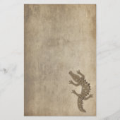 Tribal Alligator Briefpapier (Voorkant)