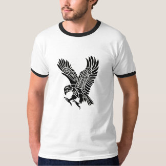 Tribal American Eagle Tattoo Design Tshirt