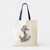 Tribal Anchor Tote Bag (Achterkant)