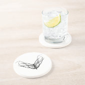 Tribal Angel Onderzetter (Zijkant)