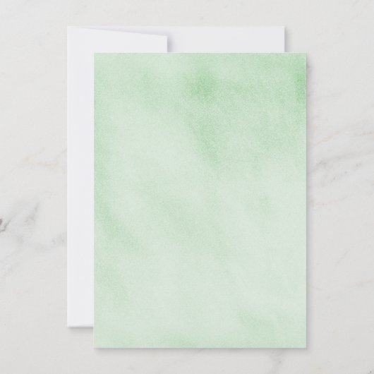 Tribal Antler Geslacht Onthulling Uitnodiging (Achterkant)