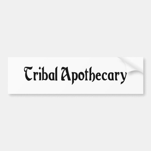 Tribal Apothecary Sticker (Voorkant)