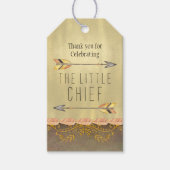 Tribal Arrow-Baby shower Cadeaulabel (Voorkant)